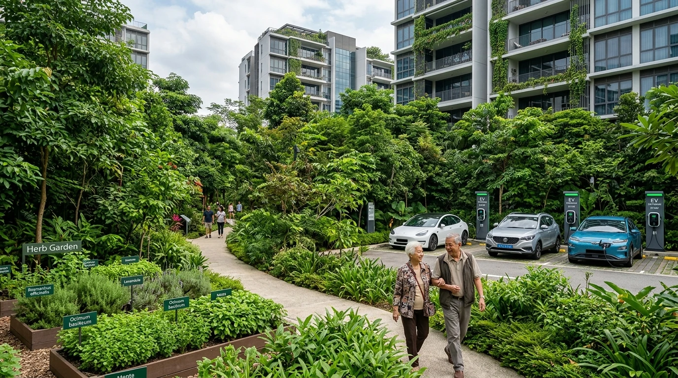 Shaligram Ravet Green Podium & Landscaped Gardens