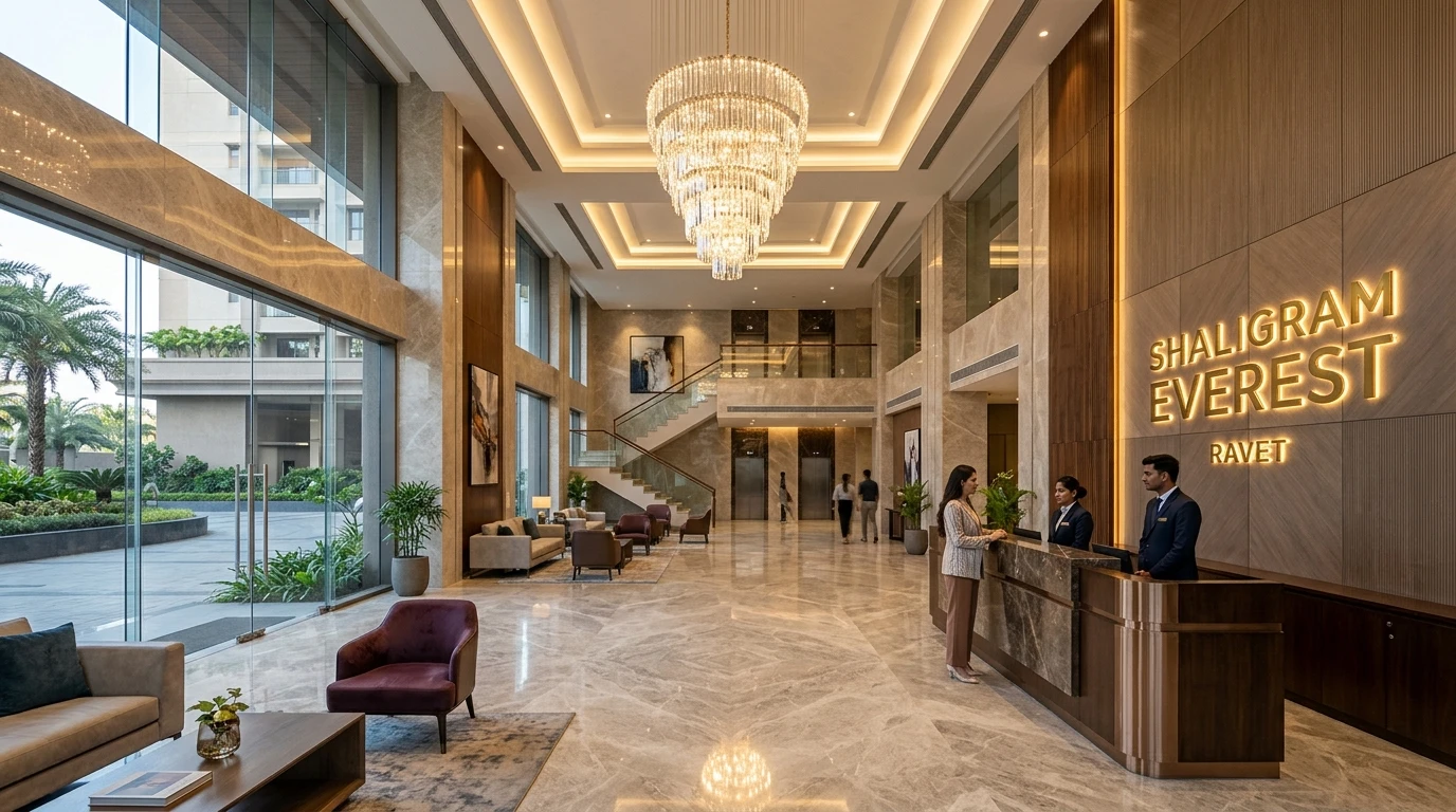 Shaligram Ravet Entrance Lobby